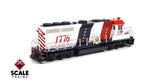 Scaletrains Rivet Counter SXT40223 EMD GP40 Phase IIc, WP Western Pacific #1776 Bicentennial HO Scale