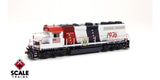 Scaletrains Rivet Counter SXT40223 EMD GP40 Phase IIc, WP Western Pacific #1776 Bicentennial HO Scale