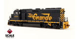 Scaletrains Rivet Counter SXT40183 EMD GP40 Phase IIc, D&RGW Rio Grande/Large Billboard Lettering #3092 HO Scale