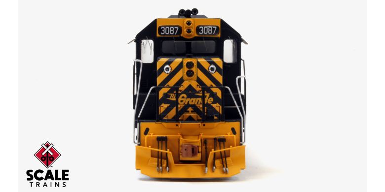 Scaletrains Rivet Counter SXT40183 EMD GP40 Phase IIc, D&RGW Rio Grande/Large Billboard Lettering #3092 HO Scale