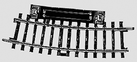 Image for 441-2229 K TRK CURVED CIRCUIT TRK 15