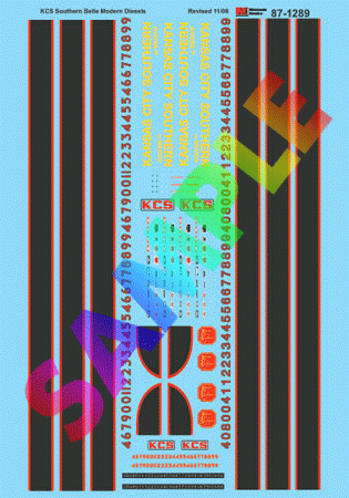 Image for 460-871289 KCS Dsls Southern Belle