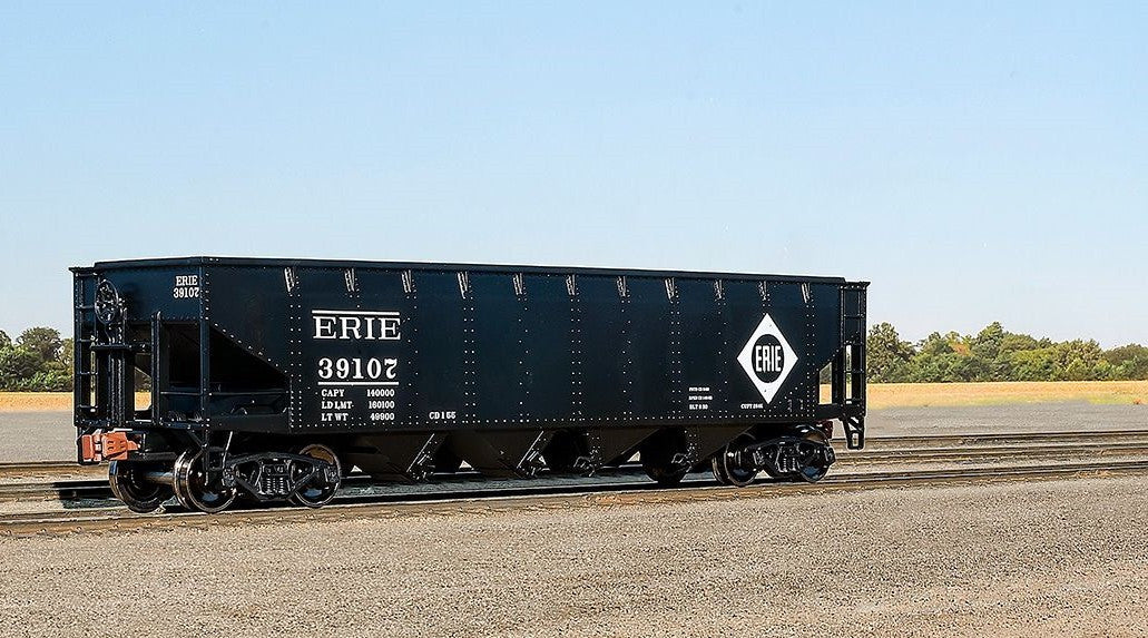 Scaletrains SXT1211 E- Erie #39872 - 40' 70 Ton 4-Bay Open Hopper Kit Classic HO Scale
