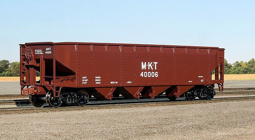 Scaletrains SXT1216 MKT- Missouri Kansas Texas #40039 - 40' 70 Ton 4-Bay Open Hopper Kit Classic HO Scale