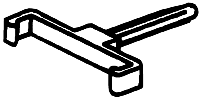 Image for 570-95435 Ladder Clips f/#90423  5/