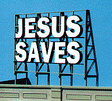 Image for 184-2507 bllbrd lrg Jesus Saves