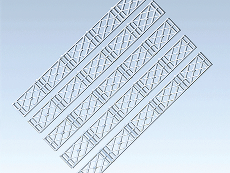 Image for 272-180407 Railing Fences Lattice 2R