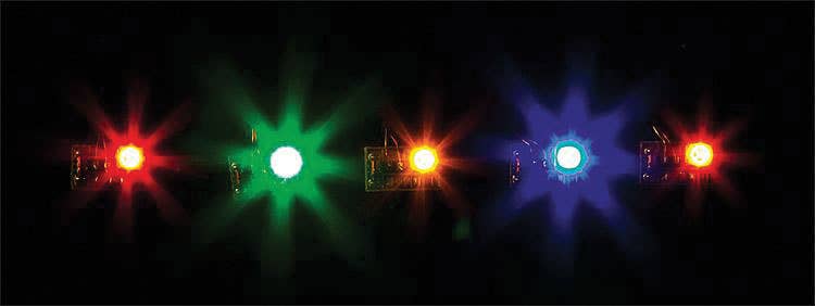 Image for 272-180652 5 LEDs w/Wires Assrt Colr