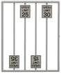 Image for 293-2064 Low Speed Limit Signs 8/