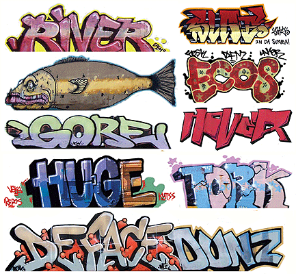 Image for 184-1256 Graffiti Dcl Mega #7 9/