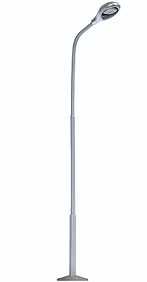 Image for 189-4155 Tube Street Lamp 89mm