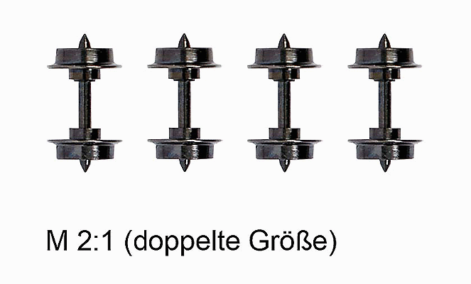 Image for 189-12299 Metal Wheel Sets 4/