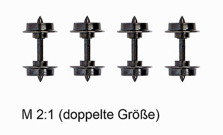 Image for 189-12299 Metal Wheel Sets 4/