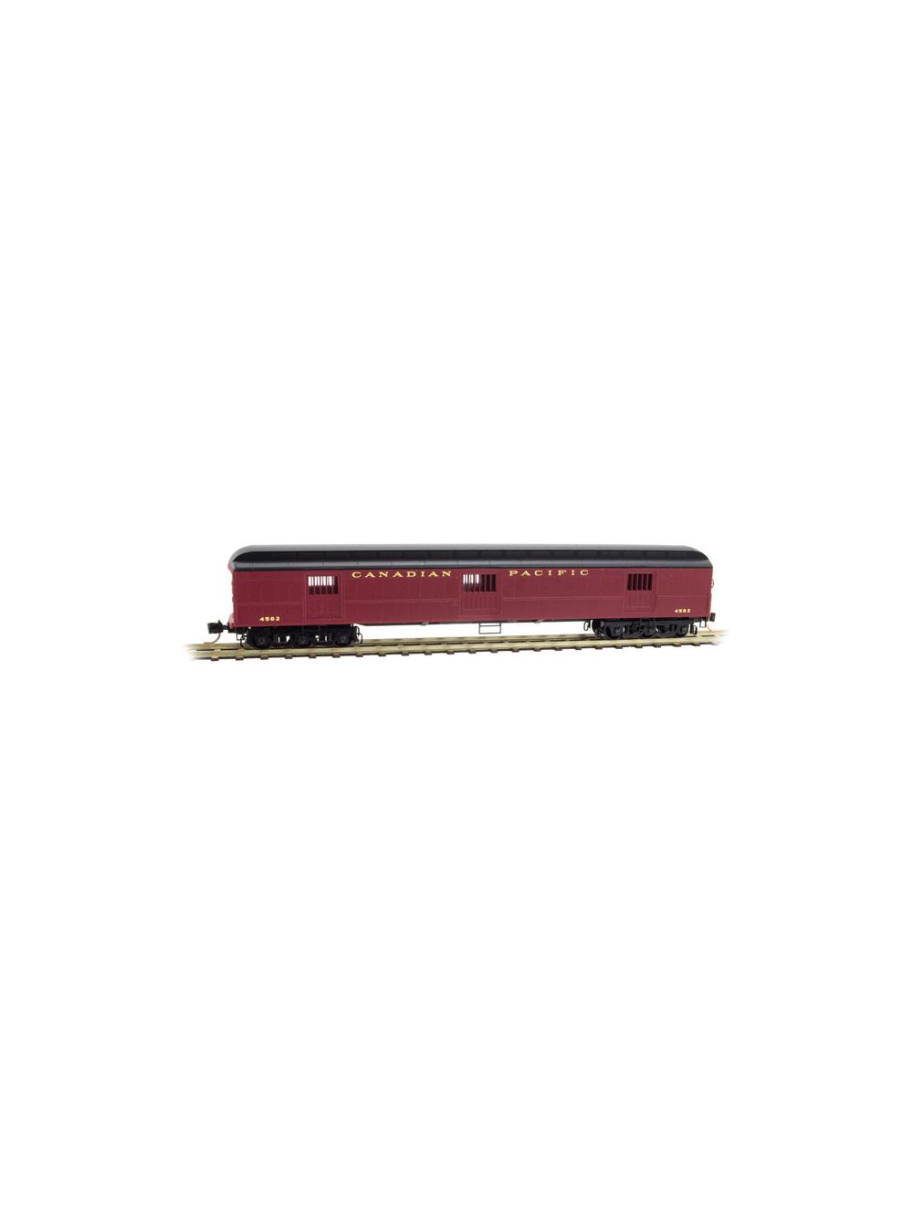 MICRO TRAINS 149 00 080 70; Heavyweight Horse Car CP Canadian Pacific #4502 N Scale