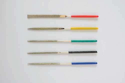 Mini Diamond File Evergreen 75000 Mini Diamond Files - Jeweltool -- 5 Different Profiles ...