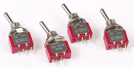 Image for 475-3620004 Mini SPST toggle swtch 4/