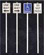 Image for 293-3547 Misc Road Signs 8/