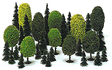 Image for 189-6490 Mixed Forest Trees 35/
