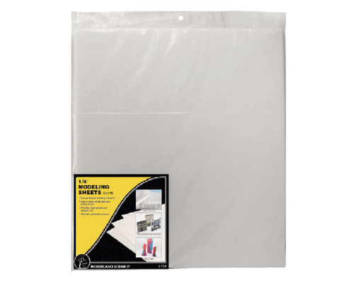 Woodland Scenics 1176 Modeling Sheets - 16 x 18"  40.6 x 45.7cm -- 1/4"  .64cm Thick pkg(2) A Scale