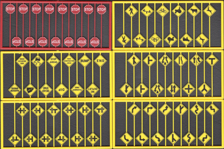 Image for 293-8257 Road Signs Modern 75/