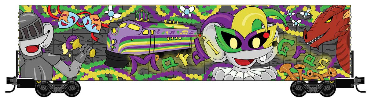 Image for 489-10200310 MM Mardi Gras 60' Boxcar