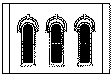 Image for 243-90102 Arched Window Wall 2/