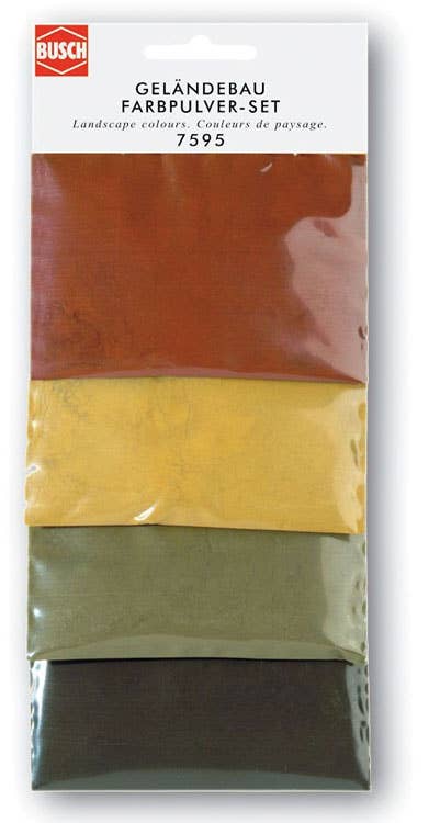 Image for 189-7595 Colored Powder Set 4/