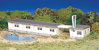 Image for 160-45214 Motel w/Swimming Pool Kit