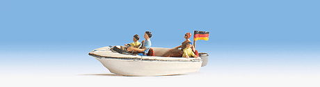 Image for 528-16820 Motorboat w/4 Figures