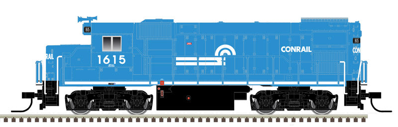 ATLAS 40004988 EMD GP15-1 Conrail #1615 (blue, white sill) Standard DC N Scale