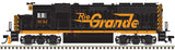 Atlas 150-10004044 GP-40 D&RGW Denver & Rio Grande Western #3152 (black, orange) DCC & Sound HO Scale