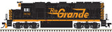 Atlas 150-10004044 GP-40 D&RGW Denver & Rio Grande Western #3152 (black, orange) DCC & Sound HO Scale