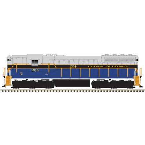 Atlas Gold 40005330 EMD SD9 CofG Central of Georgia #204 DCC & Sound N Scale