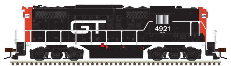 Atlas 40005377 EMD GP9 w/Torpedo Tubes GT Grand Trunk #4930 - DCC & Sound N Scale