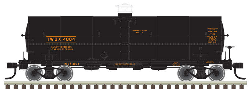 Atlas 50004733 11,000 Gallon Tank Car TWOX - Tidewater Associated #4004 (Scale=N) Part # 150-50004733