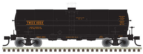 ATLAS 20005481 11000 Gallon Tank Car - TWOX - Tidewater Associated #4004 (SCALE=HO) Part # 150-20005481