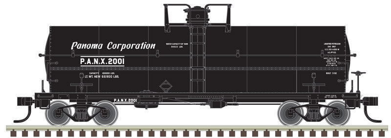 Atlas 50004736 11,000 Gallon Tank Car PANX - Panoma Corporation #2001 (Scale=N) Part # 150-50004736