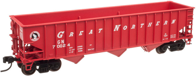 Atlas 50004914 PS-2750 Hopper GN - Great Northern #70121 (red, white, black, Small Rocky Logo) N Scale