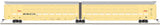 Atlas 20005834 Articulated Auto Carrier TTX TOAX #880245 (yellow, silver, black, white, faded-red logo) HO Scale