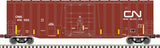 Atlas 20006074 NSC 5277 50' Plug-Door Boxcar Canadian National CNIS 413115 (Boxcar Red, white, yellow conspicuity marks) HO Scale