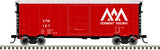 Atlas 50005772 PS-1 40' Boxcar VTR - Vermont Railway #127 (red, white) N Scale