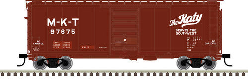 Atlas 50005775 PS-1 40' Boxcar MKT - Missouri-Kansas-Texas #97675 (Boxcar Red, white) N Scale