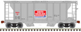 ATLAS 50005901 PS-2 Covered Hopper SDCX Smith Douglass SDCX #32 (gray, red, white) N Scale