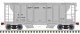 Atlas 20006565 PS-2 Covered Hopper NP - Northern Pacific #75422 (gray, black) HO Scale