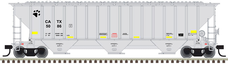 ATLAS 50005918 Thrall 4750 Covered Hopper - CATX #5020 (gray, black) N Scale