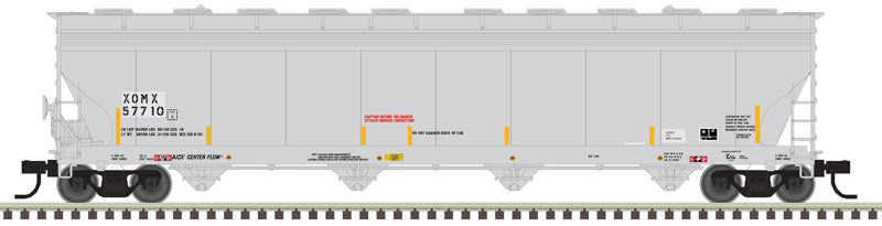 Atlas 20006738 ACF 5701 Centerflow Hopper - Exxon-Mobil XOMX #57710 (gray) HO Scale