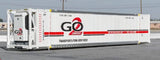 ScaleTrains SXT11749 CIMC 53’ Reefer Container, Go 2 Logistics/GTJU 3 Pack N Scale