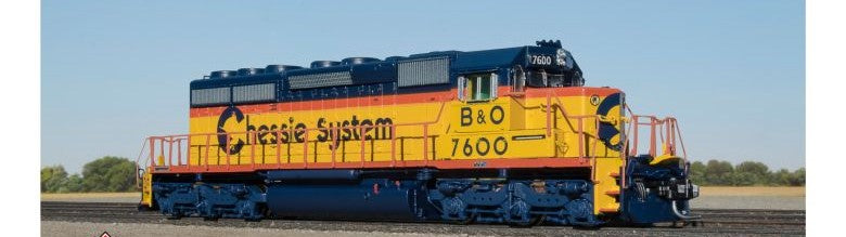 Scaletrains SXT33795 EMD SD40-2 Chessie System B&O #7600 DCC & Sound N Scale