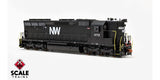 ScaleTrains SXT39733 EMD SD45 IIb2, Norfolk & Western/Large Block Lettering #1802 DCC & Sound HO Scale