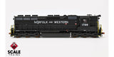 ScaleTrains SXT39735 EMD SD45 IIb2, Norfolk & Western/Claytor #1799 DCC & Sound HO Scale